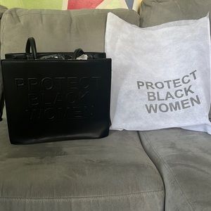 PBW Black purse w/ shoulder strap